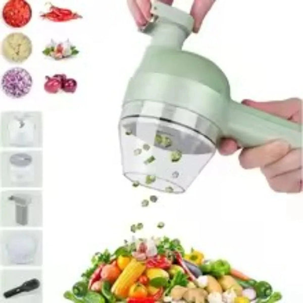 Planet Gates 1 set Electric Food Processor Wireless Charging Cutting Vegetables Minced Meat for Household Handheld Tool Complementary Food Machine