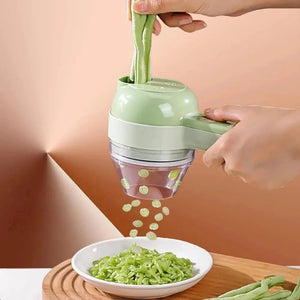 Planet Gates 1 set Electric Food Processor Wireless Charging Cutting Vegetables Minced Meat for Household Handheld Tool Complementary Food Machine