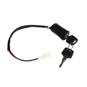 Planet Gates 1 Set Ignition Key Switch Universal 2 Wires Ignition Keys Start Switch Lock for Gokart Karting ATV Go Kart Scooter Motorcycle
