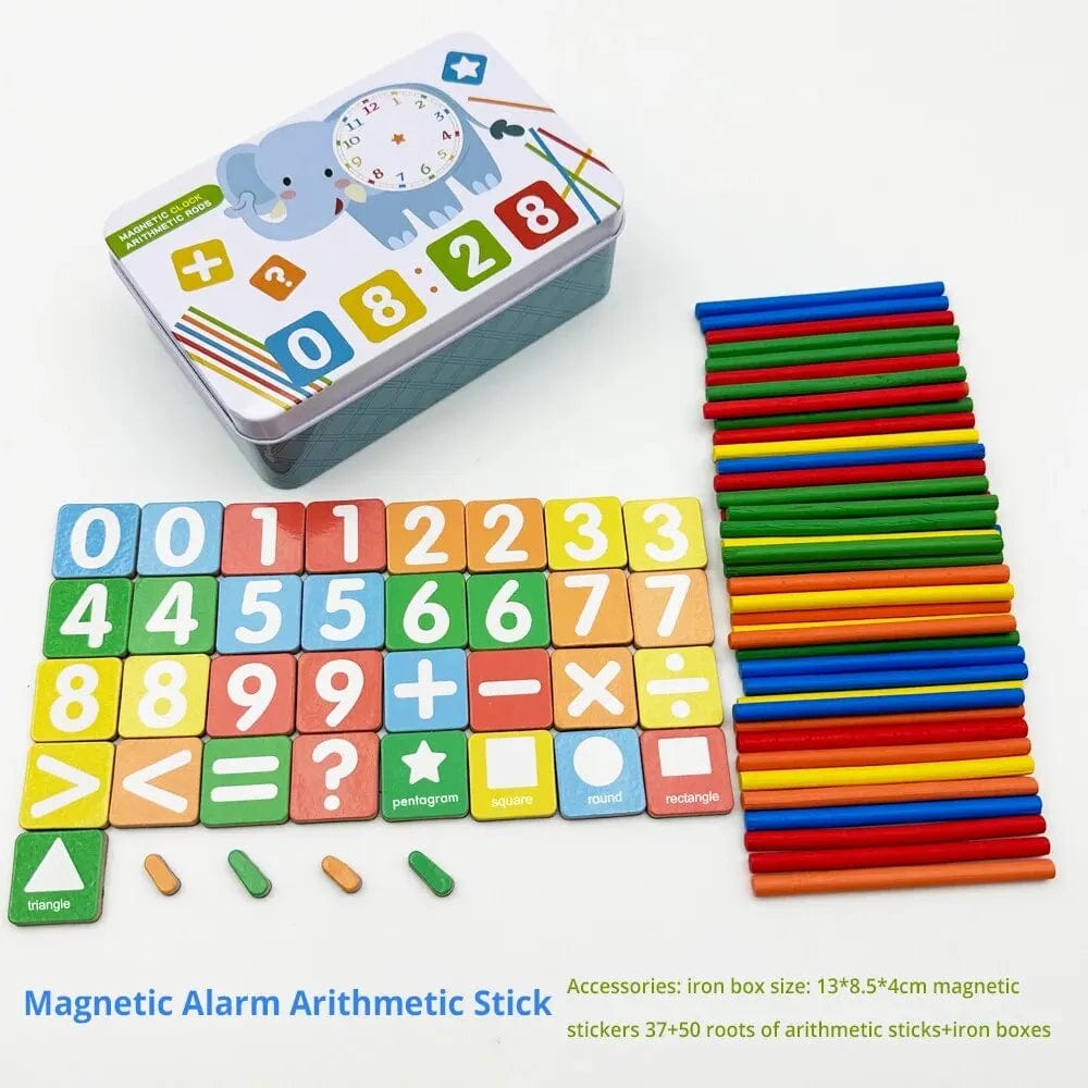 Planet Gates 1 Set Kids Teaching Aids Plus Subtraction Toy Early Teaching Number Learning Digital Arithmetic Stick
