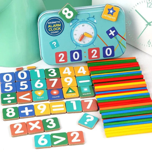 Planet Gates 1 Set Kids Teaching Aids Plus Subtraction Toy Early Teaching Number Learning Digital Arithmetic Stick