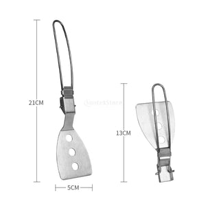 Planet Gates 1 Set Outdoor Pots Pans Camping Cookware Picnic Cooking Set Non-stick Tableware With Foldable Spoon Fork Knife Kettle Cup