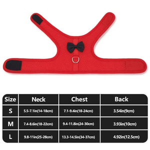 Planet Gates 1 Set Pet Rabbit Harness Training Traction Leash Stylish Bow Decoration Small Pets Rabbit Traction Harness for Outdoor Walking