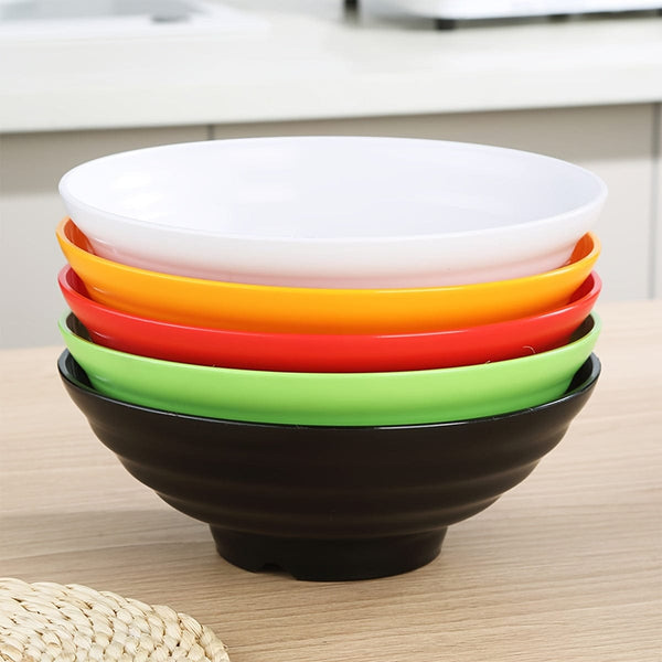 Planet Gates 1 Set Ramen Bowl Set With Chopsticks Spoon Plate, Asian Black Bowls For Soup, Rice Noodles, Ramen, Instant Noodles, For Home Kitchen Restaurant Hotel, Kitchen Supplies, Tableware Accessories