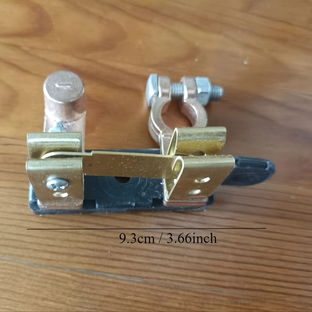 Planet Gates 1 Set Top Pillar Battery Disconnect Switch For Car, Marine And RV, 12 Volt Battery Shut Off Switch (Horizontal And Vertical)