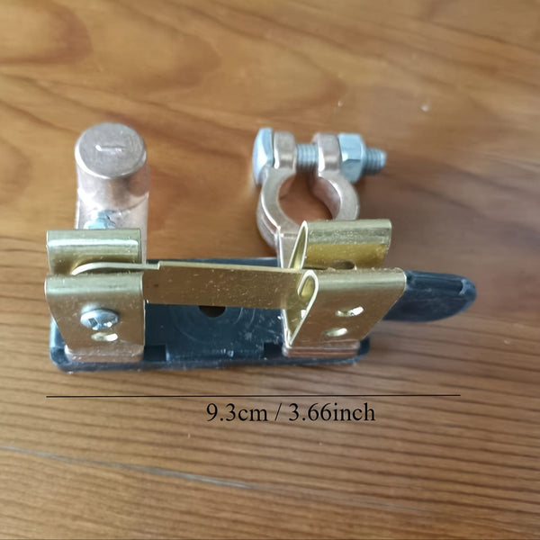 Planet Gates 1 Set Top Pillar Battery Disconnect Switch For Car, Marine And RV, 12 Volt Battery Shut Off Switch (Horizontal And Vertical)