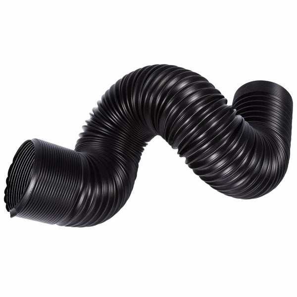 Planet Gates 1 Set Universal Car 3 Inch Carbon Fibre Cold Air Filter Feed Enclosed Intake Induction Pipe Hose Kit Universal