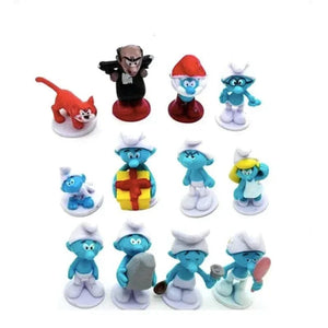 Planet Gates 1 stes 6 6pcs/set 5.6CM Spongebob Action Figures Cartoon Movie Mini Dolls Children Birthday Gifts Set