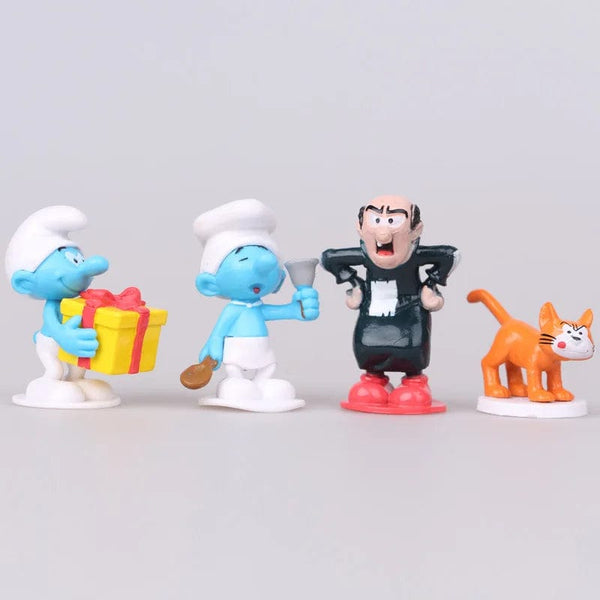 Planet Gates 1 stes 8 12PCS Japan Cartoon Peanuts Snoopy Charlie Sally Woodstock Mini Figure Model Toys Miniature Cake People Collection Props