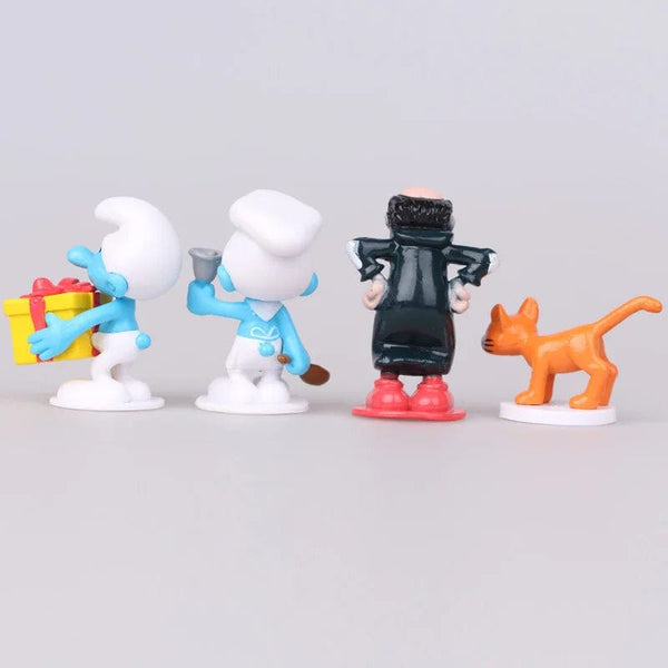 Planet Gates 1 stes 8 12PCS Japan Cartoon Peanuts Snoopy Charlie Sally Woodstock Mini Figure Model Toys Miniature Cake People Collection Props