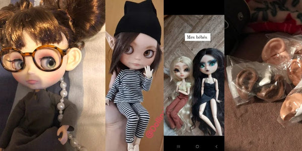 Planet Gates 1	white Toy Ears Toy Blyth Doll No Doll Icy White Natural Only Tan Dark Doll Ears Artificial Ears Toys Super Black Skin Dolls Accessory