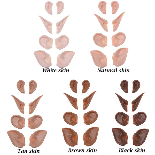 Planet Gates 1	white Toy Ears Toy Blyth Doll No Doll Icy White Natural Only Tan Dark Doll Ears Artificial Ears Toys Super Black Skin Dolls Accessory