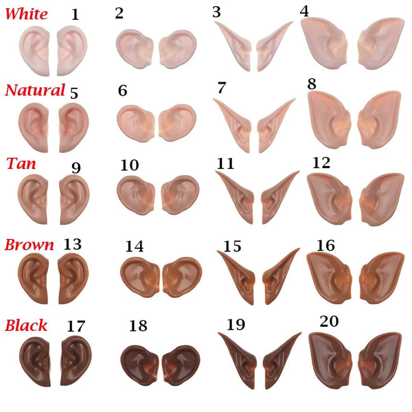 Planet Gates 1	white Toy Ears Toy Blyth Doll No Doll Icy White Natural Only Tan Dark Doll Ears Artificial Ears Toys Super Black Skin Dolls Accessory