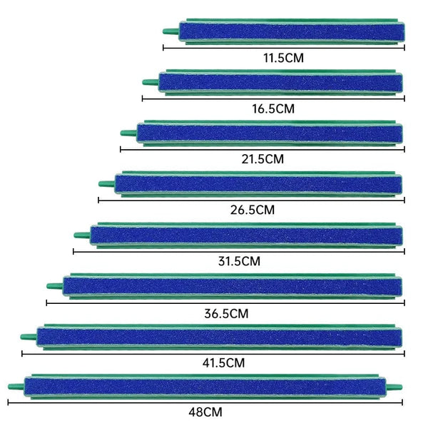 Planet Gates 10/15/20/25/30/35/40cm Air Pump Sand Stone Aquarium Oxygen Pump Fresh Air Stone Bubble Bar Aquarium Fish Tank Aerator Pump