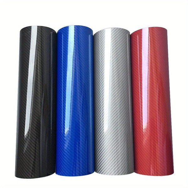 Planet Gates 10*152cm/3.93*59.84in 7D Car Sticker Glossy Carbon Fiber Vinyl Film Car Interior Wrap Sticker Car Home Door Decals