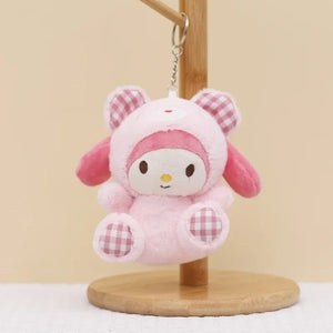 Planet Gates 10-15CM / K3- 15cm Sanrio Limited Kuromi Cinnamoroll Melody Plush Toy Doll Anime Kawaii Doll Pendant Collection Children's Birthday Festival Gift
