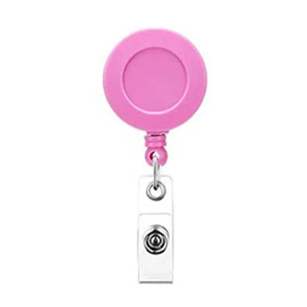 Planet Gates 10 1pc Retractable Badge Holder Clips for Nurse ID Badge Reel with Belt Clip Doctor ID Card Chain Clips School Student Office