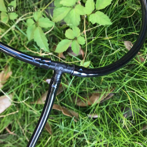 Planet Gates 10/20/25/40 Meter 4/7mm Garden Water Hose with Quick Connector Micro Drip Misting Irrigation Tubing Pipe PVC Hose 1/4'' New Hose