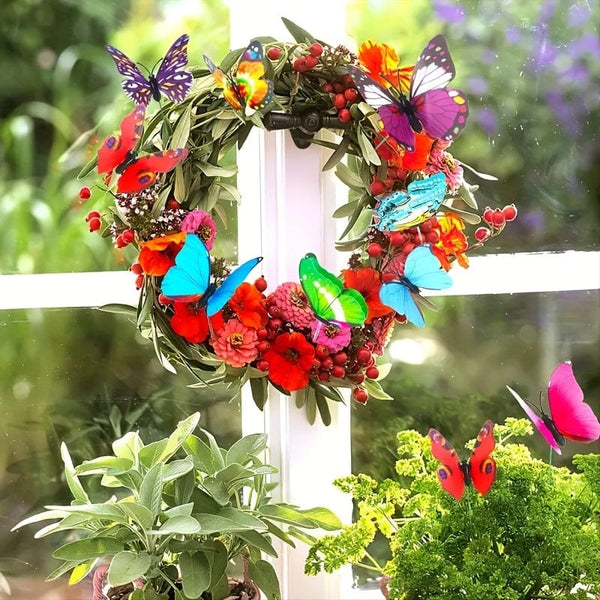 Planet Gates 10/20/30/50pcs, Stereo Butterfly Ornaments Garden And Yard Butterfly Ornaments Butterfly Decoration Stakes Lawn And Garden Decorations For Lawn Garden Yard Patio Butterfly Decor