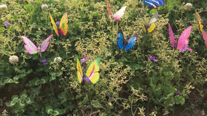 Planet Gates 10/20/30/50pcs, Stereo Butterfly Ornaments Garden And Yard Butterfly Ornaments Butterfly Decoration Stakes Lawn And Garden Decorations For Lawn Garden Yard Patio Butterfly Decor