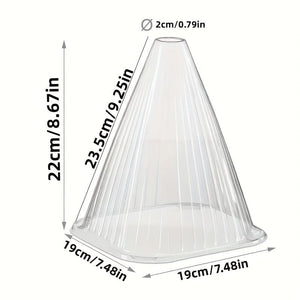 Planet Gates 10/20/30pcs, Garden Cloches For Plants, Reusable Plant Bell Cover, Protects Plants From Birds, Frost, Snails Etc, 7.7" D X 8.7" H, Transparent, Garden Supplies
