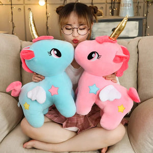Planet Gates 10/20cm Soft Unicorn Plush Toy Baby Kids Appease Sleeping Pillow Doll Animal Stuffed Plush Toy Birthday Gifts for Girls Children