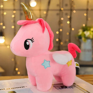 Planet Gates 10/20cm Soft Unicorn Plush Toy Baby Kids Appease Sleeping Pillow Doll Animal Stuffed Plush Toy Birthday Gifts for Girls Children