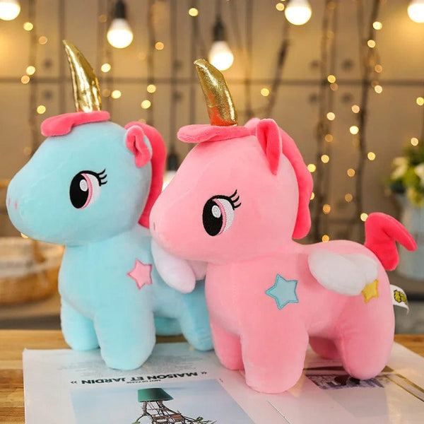 Planet Gates 10/20cm Soft Unicorn Plush Toy Baby Kids Appease Sleeping Pillow Doll Animal Stuffed Plush Toy Birthday Gifts for Girls Children