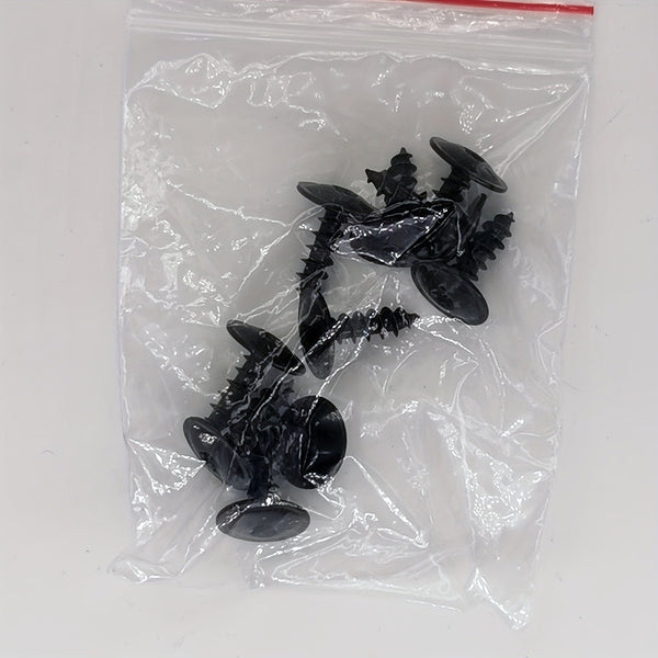 Planet Gates 10/20pcs 5mm Black Torx Screw Car Engine Under Cover Splash Guard Self-tapping Screws For AUDI A4 A3 A5 A6 A7 A8 Q5 FOR VW Accessories Automobile