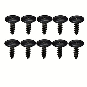 Planet Gates 10/20pcs 5mm Black Torx Screw Car Engine Under Cover Splash Guard Self-tapping Screws For AUDI A4 A3 A5 A6 A7 A8 Q5 FOR VW Accessories Automobile