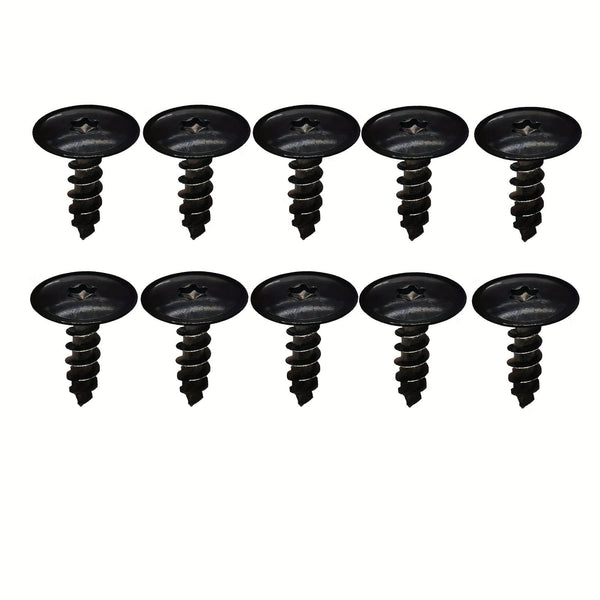 Planet Gates 10/20pcs 5mm Black Torx Screw Car Engine Under Cover Splash Guard Self-tapping Screws For AUDI A4 A3 A5 A6 A7 A8 Q5 FOR VW Accessories Automobile