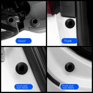 Planet Gates 10/20pcs Car Door Shock-absorbing Buffer Gasket Silicone Anti-collision Sticker Car Door Noise Elimination Buffer Gasket