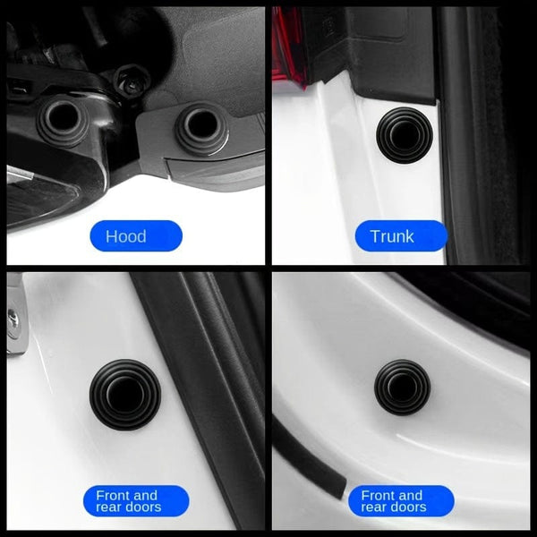 Planet Gates 10/20pcs Car Door Shock-absorbing Buffer Gasket Silicone Anti-collision Sticker Car Door Noise Elimination Buffer Gasket