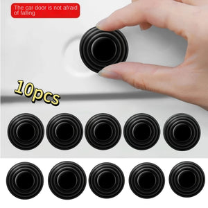 Planet Gates 10/20pcs Car Door Shock-absorbing Buffer Gasket Silicone Anti-collision Sticker Car Door Noise Elimination Buffer Gasket