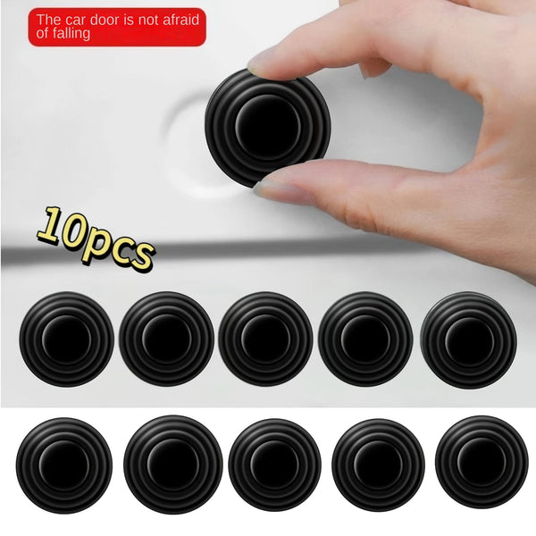 Planet Gates 10/20pcs Car Door Shock-absorbing Buffer Gasket Silicone Anti-collision Sticker Car Door Noise Elimination Buffer Gasket
