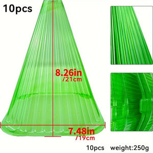 Planet Gates 10/20pcs, Plant Shield, Protecting Plants From Bird, Frost, And Snail Damage, Seedling Protection Cover