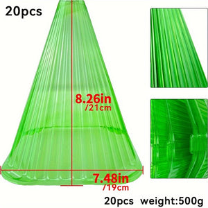 Planet Gates 10/20pcs, Plant Shield, Protecting Plants From Bird, Frost, And Snail Damage, Seedling Protection Cover