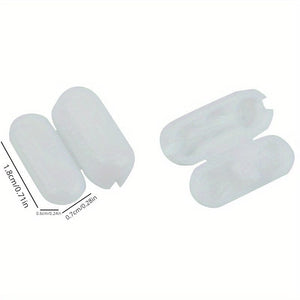 Planet Gates 10/20pcs Plastic Roller Blinds Pull Cord Connector Curtain Chain Connector For Vertical Blinds Joiners Curtain Repair Accessories