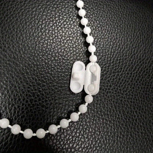 Planet Gates 10/20pcs Plastic Roller Blinds Pull Cord Connector Curtain Chain Connector For Vertical Blinds Joiners Curtain Repair Accessories