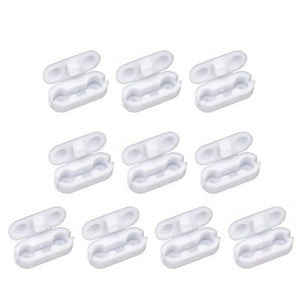 Planet Gates 10/20pcs Plastic Roller Blinds Pull Cord Connector Curtain Chain Connector For Vertical Blinds Joiners Curtain Repair Accessories
