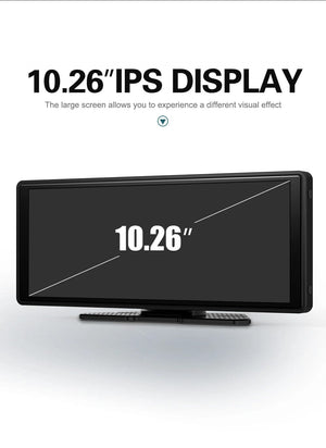 Planet Gates 10.26 inch-Cam XUDA Universal 10.26 Inch Car Radio Multimedia WIFI Video Player Wireless Carplay & Android Auto for Apple Or Android MP5 Player