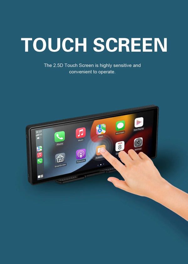 Planet Gates 10.26 inch-Cam XUDA Universal 10.26 Inch Car Radio Multimedia WIFI Video Player Wireless Carplay & Android Auto for Apple Or Android MP5 Player