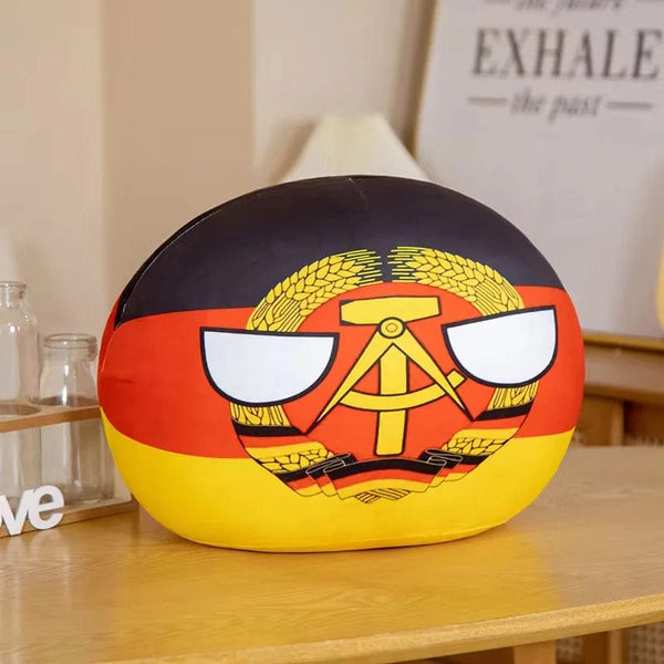 Planet Gates 10/30/40cm Polandball Plush Doll Countryball Country Ball Toy Plush Pendant Stuffed Doll Christmas Children Gift