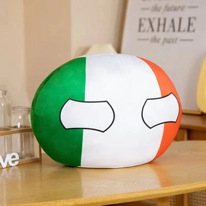 Planet Gates 10/30/40cm Polandball Plush Doll Countryball Country Ball Toy Plush Pendant Stuffed Doll Christmas Children Gift