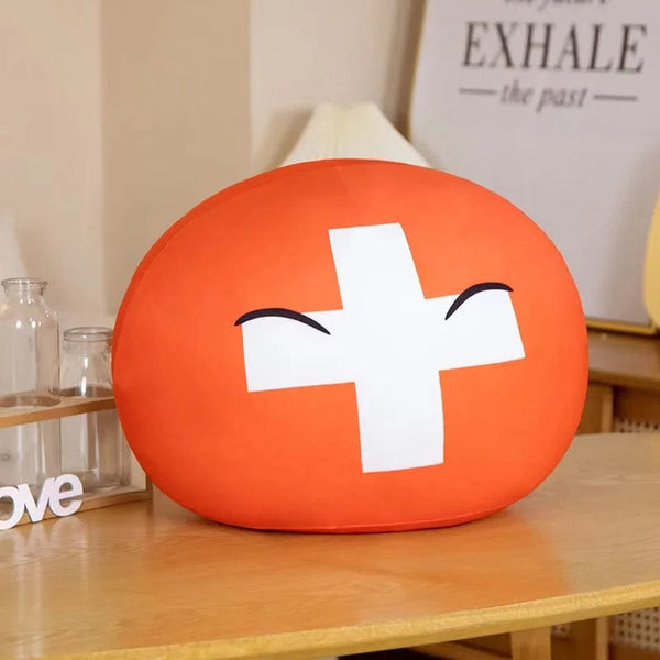 Planet Gates 10/30/40cm Polandball Plush Doll Countryball Country Ball Toy Plush Pendant Stuffed Doll Christmas Children Gift