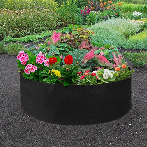Planet Gates 10/40/50/100 Gallons fabric garden raised bed round planting container grow bags fabric planter pot for plants nursery pot