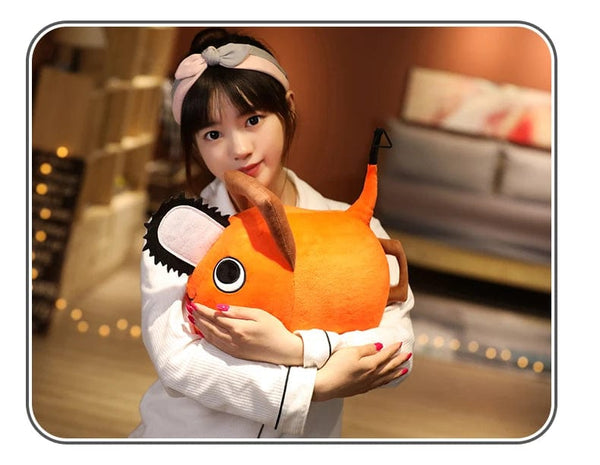 Planet Gates 10-40CM Pochita Plush Chainsaw Chain Saw Man Plush Doll Cute Stuffed Cartoon Anime Soft Toys Pillow For Kids Xmas Gifts