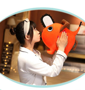 Planet Gates 10-40CM Pochita Plush Chainsaw Chain Saw Man Plush Doll Cute Stuffed Cartoon Anime Soft Toys Pillow For Kids Xmas Gifts