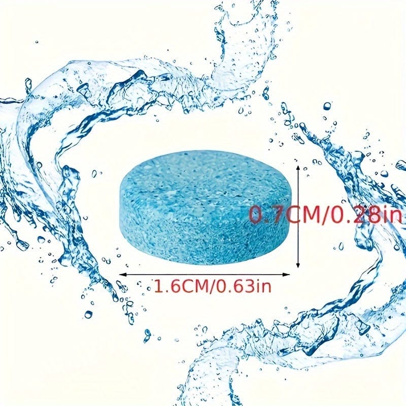 Planet Gates 10/40pcs Solid Cleaner Car Windscreen Wiper Effervescent Tablets, Glass Toilet Cleaning Car Accessories