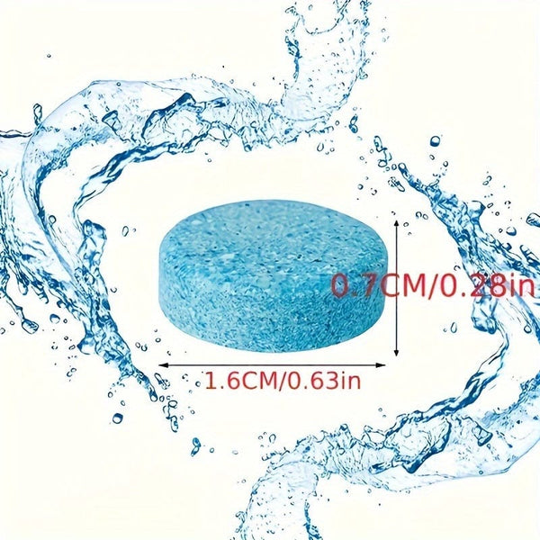 Planet Gates 10/40pcs Solid Cleaner Car Windscreen Wiper Effervescent Tablets, Glass Toilet Cleaning Car Accessories